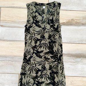 Old Navy Hawaiian Polynesian Aloha Print Tunic Dress WORN TWICE